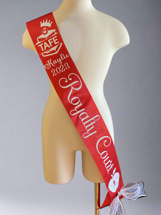 Homecoming Sash