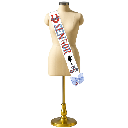 CUSTOM ORDER - LHS Rettes SENIOR SASHES