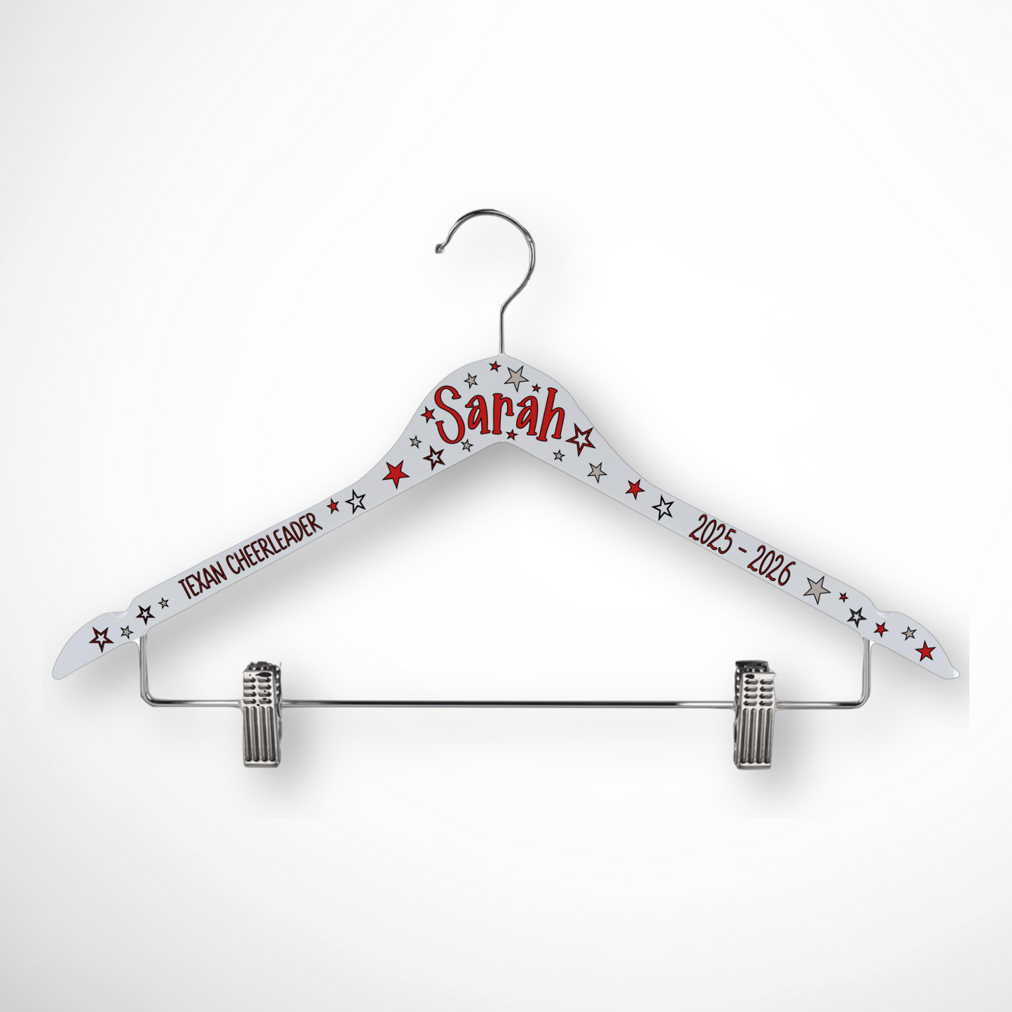 Personalized Texan Cheer Uniform Hanger